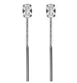 Σκουλαρίκια από ασήμι 925 με Swarovski πέτρες