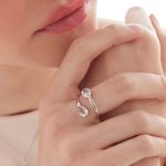 Δαχτυλίδι από ασήμι 925 με Swarovski πέτρες - Image 2