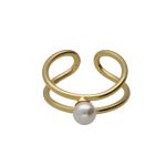 Δαχτυλίδι από ασήμι 925 με μαργαριτάρι