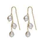 Σκουλαρίκια από ασήμι 925 με μαργαριτάρι