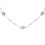 Κολιέ από ασήμι 925 με μαργαριτάρι