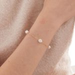 Βραχιόλι από ασήμι 925 με μαργαριτάρι - Image 2