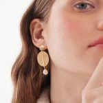 Σκουλαρίκια από ασήμι 925 με μαργαριτάρι - Image 2