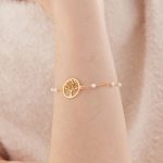 Βραχιόλι από ασήμι 925 με μαργαριτάρι - Image 2