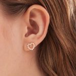 Σκουλαρίκια από ασήμι 925 με μαργαριτάρι - Image 2