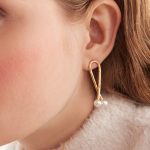 Σκουλαρίκια από ασήμι 925 με μαργαριτάρι - Image 2