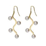 Σκουλαρίκια από ασήμι 925 με μαργαριτάρι