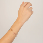 Βραχιόλι από ασήμι 925 με Swarovski πέτρες - Image 2