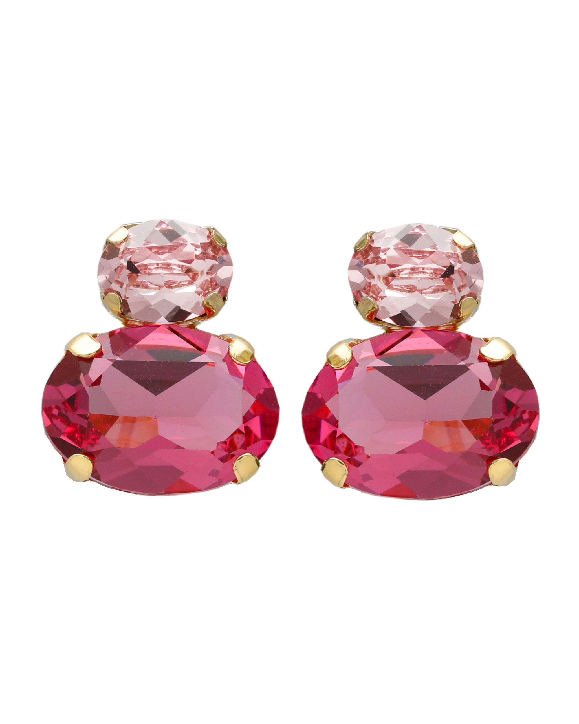 Σκουλαρίκια από ασήμι 925 με Swarovski πέτρες
