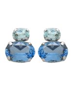 Σκουλαρίκια από ασήμι 925 με Swarovski πέτρες