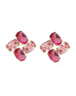 Σκουλαρίκια από ασήμι 925 με Swarovski πέτρες