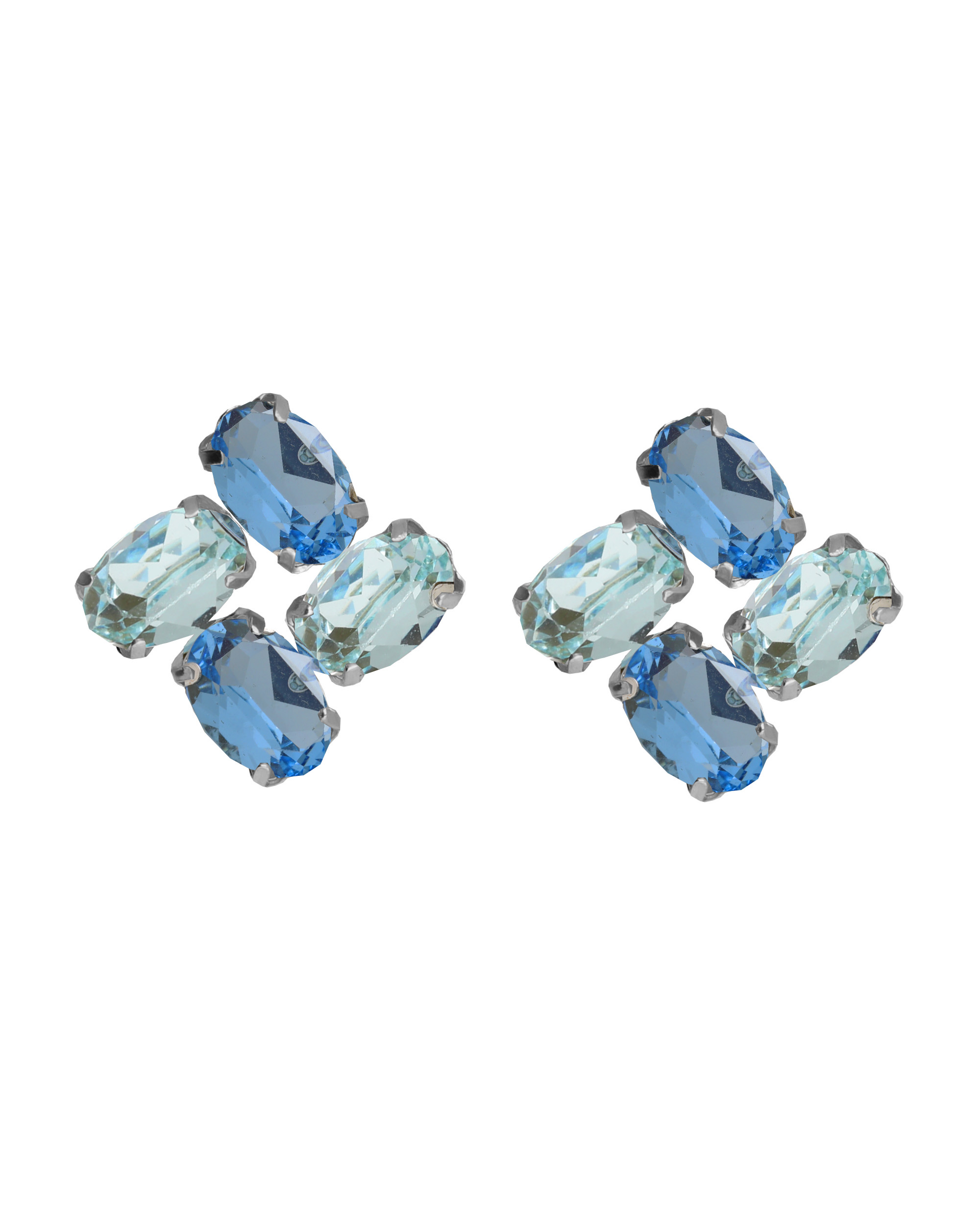 Σκουλαρίκια από ασήμι 925 με Swarovski πέτρες