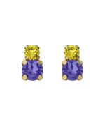 Σκουλαρίκια από ασήμι 925 με Swarovski πέτρες