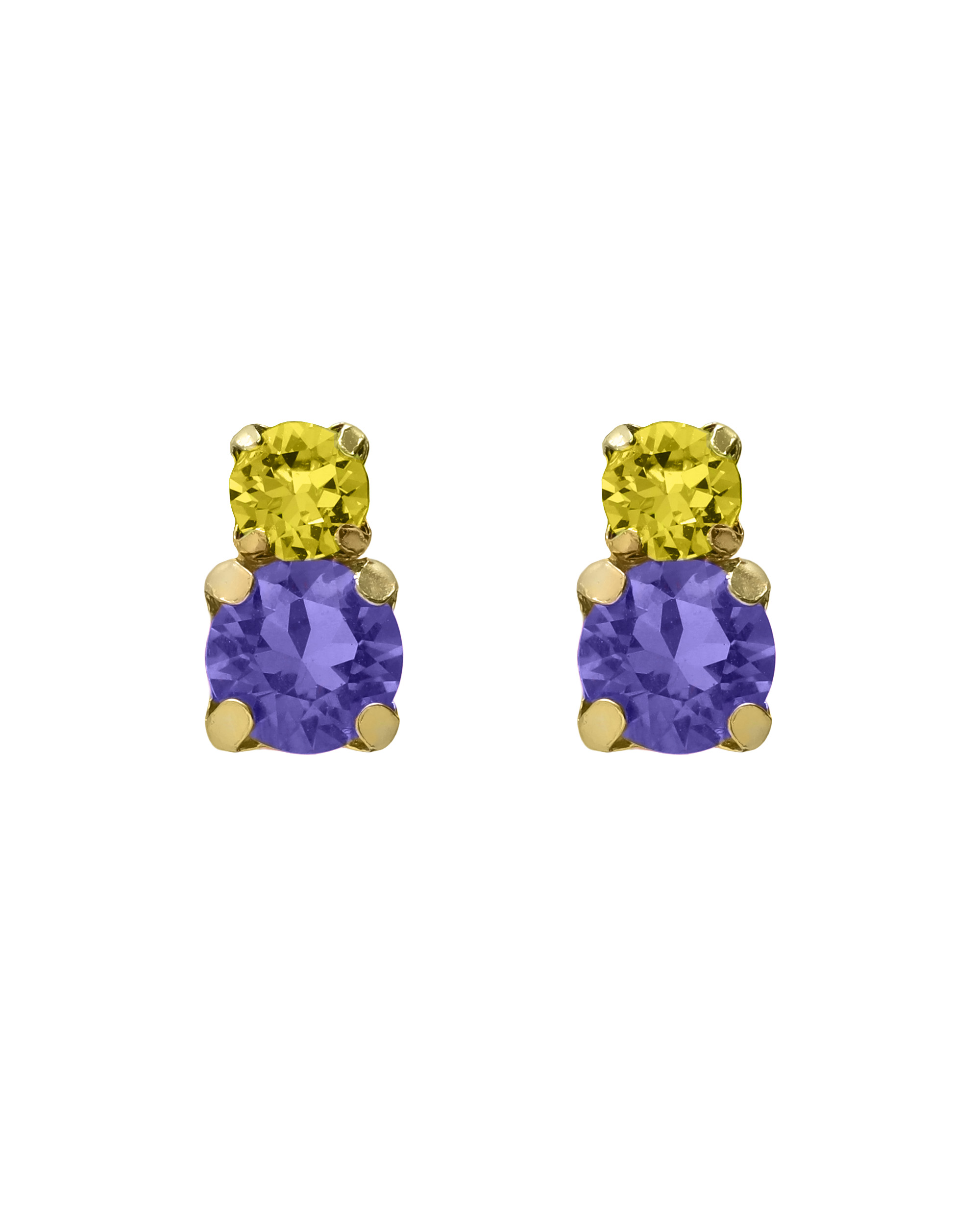 Σκουλαρίκια από ασήμι 925 με Swarovski πέτρες