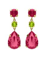 Σκουλαρίκια από ασήμι 925 με Swarovski πέτρες