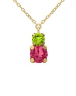 Κολιέ από ασήμι 925 με Swarovski πέτρες