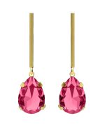 Σκουλαρίκια από ασήμι 925 με Swarovski πέτρες