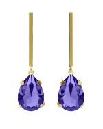 Σκουλαρίκια από ασήμι 925 με Swarovski πέτρες