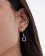 Σκουλαρίκια από ασήμι 925 με Swarovski πέτρες - Image 2