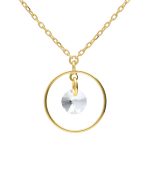 Κολιέ από ασήμι 925 με Swarovski πέτρες