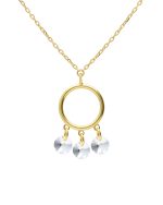 Κολιέ από ασήμι 925 με Swarovski πέτρες