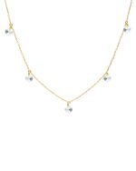 Κολιέ από ασήμι 925 με Swarovski πέτρες