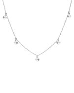 Κολιέ από ασήμι 925 με Swarovski πέτρες