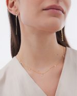 Σκουλαρίκια από ασήμι 925 με Swarovski πέτρες - Image 3