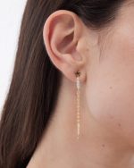 Σκουλαρίκια από ασήμι 925 με Swarovski πέτρες - Image 2