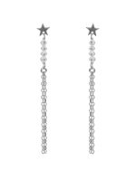 Σκουλαρίκια από ασήμι 925 με Swarovski πέτρες