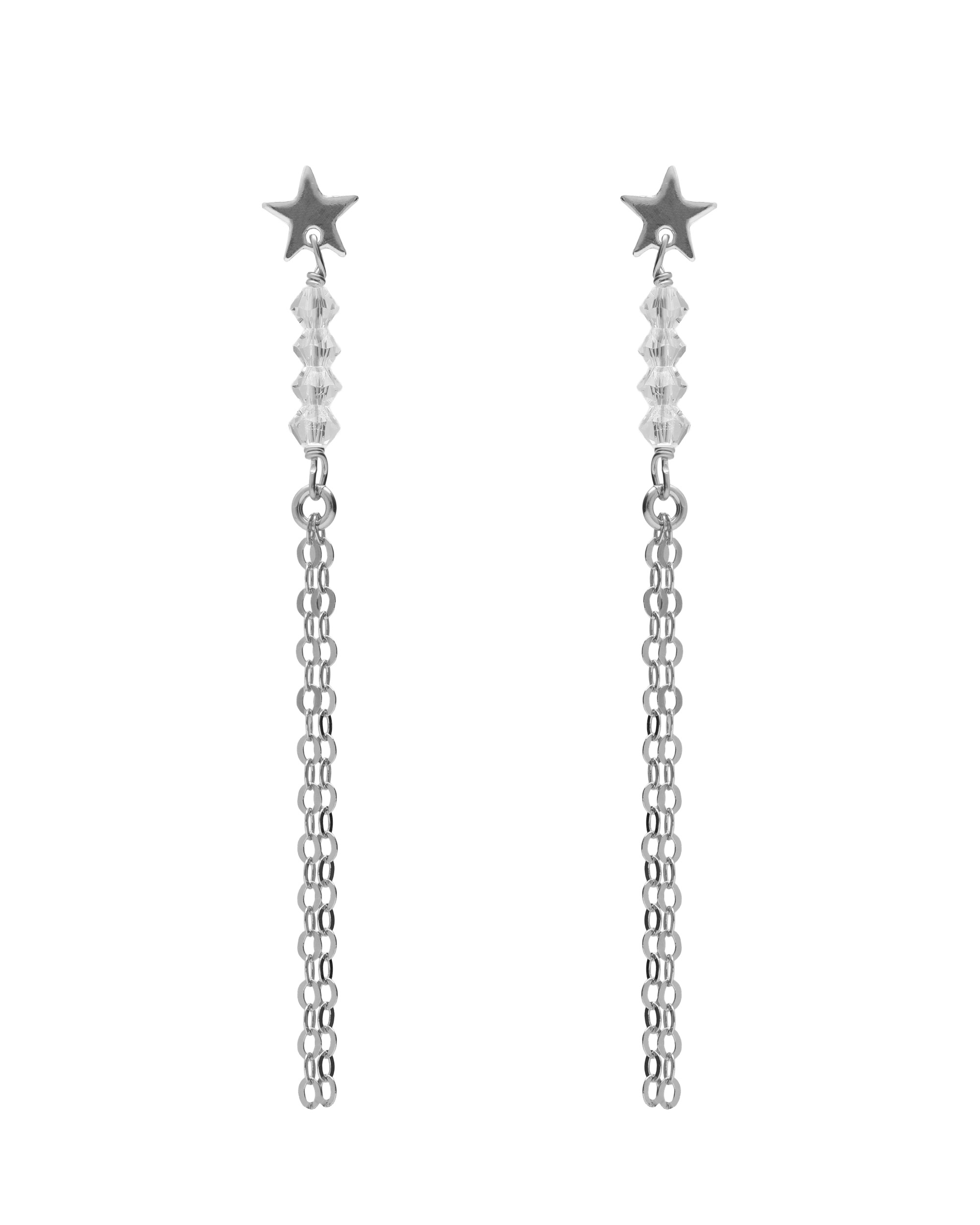 Σκουλαρίκια από ασήμι 925 με Swarovski πέτρες