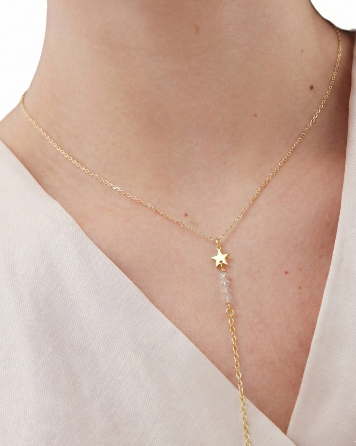 Κολιέ από ασήμι 925 με Swarovski πέτρες - Image 2