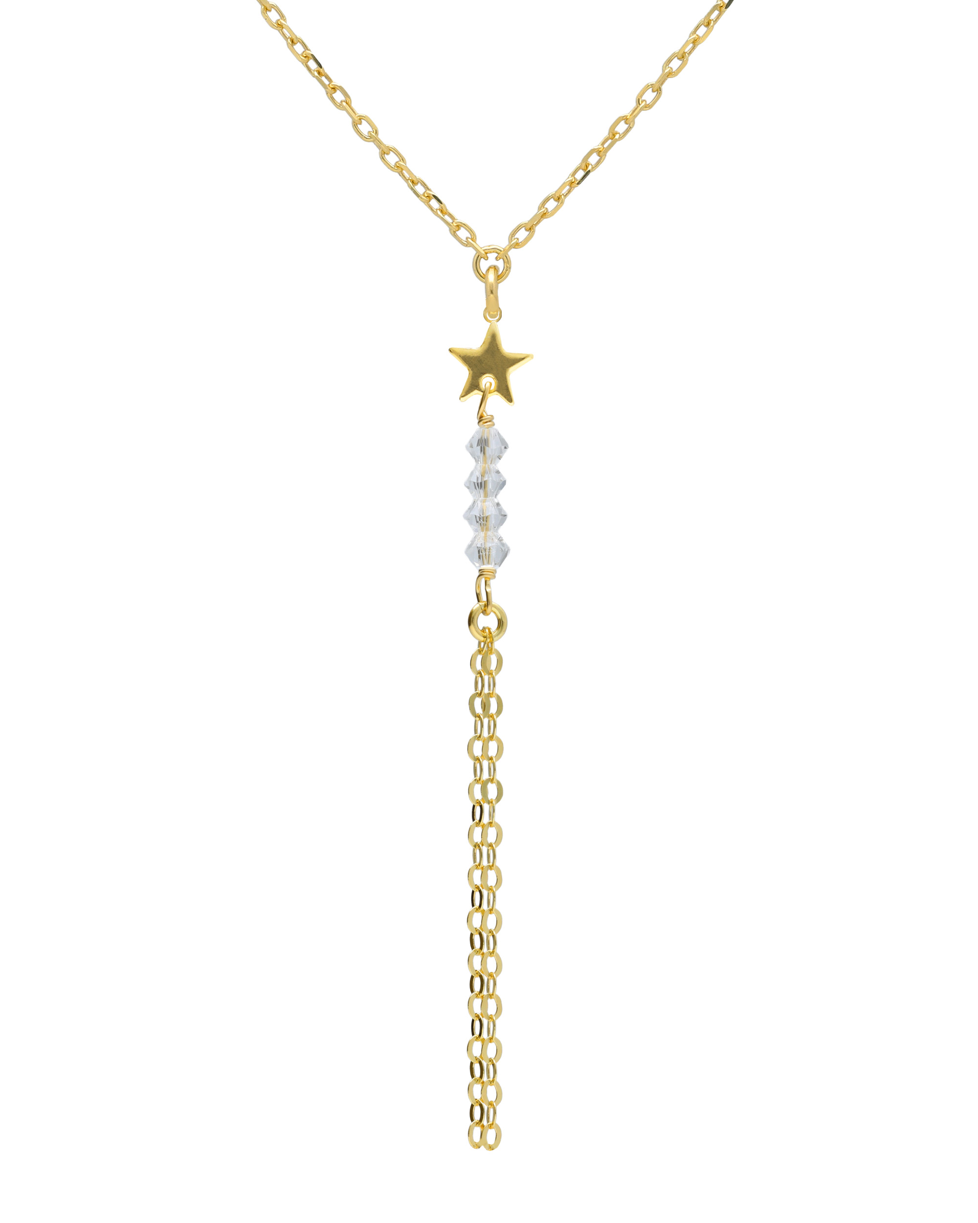 Κολιέ από ασήμι 925 με Swarovski πέτρες