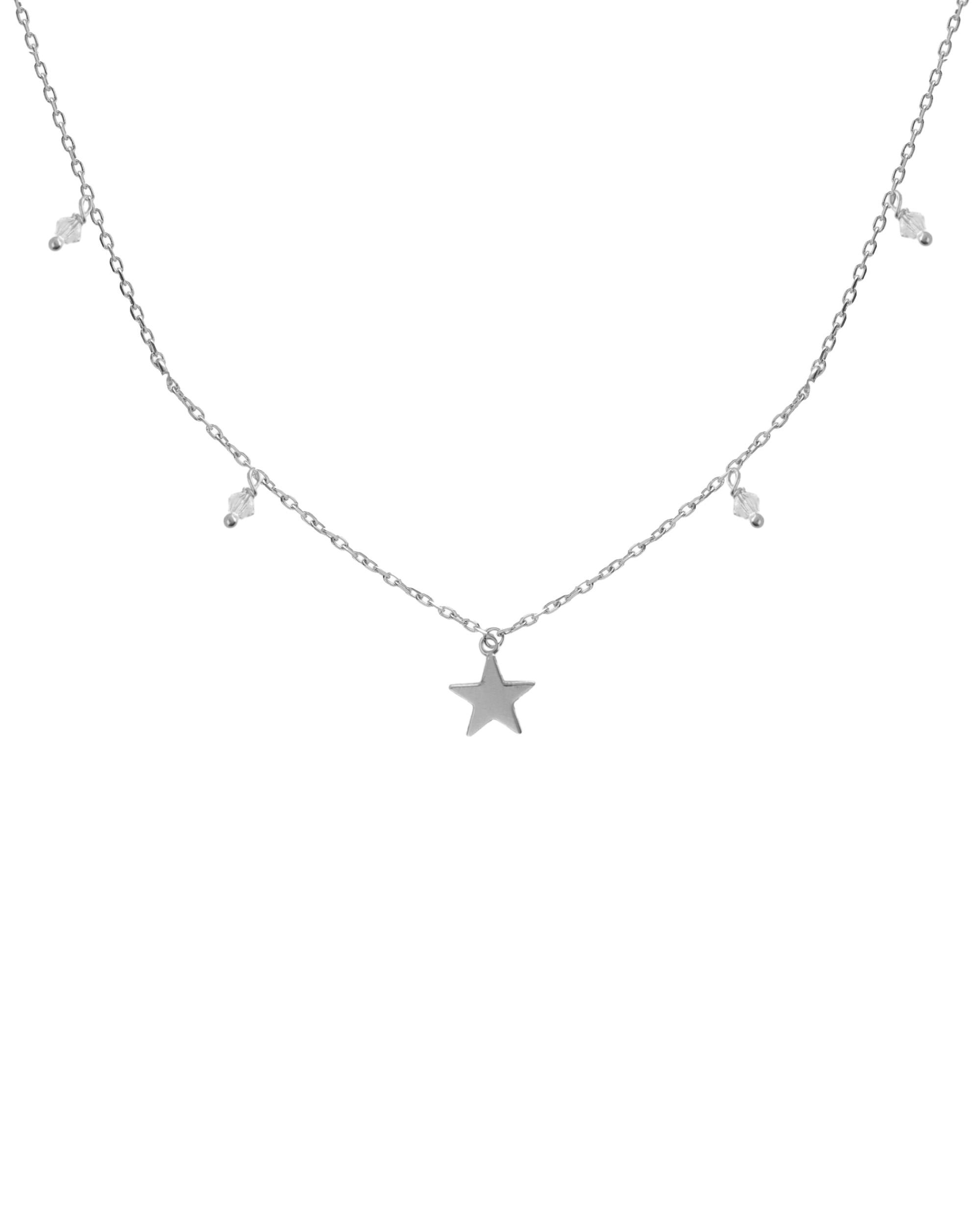 Κολιέ από ασήμι 925 με Swarovski πέτρες