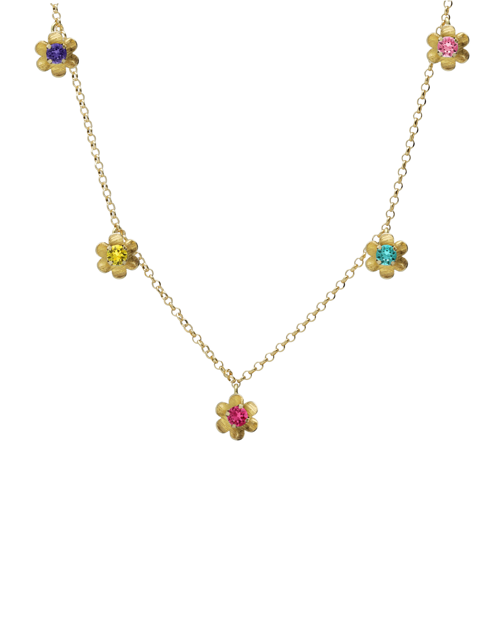 Κολιέ από ασήμι 925 με Swarovski πέτρες