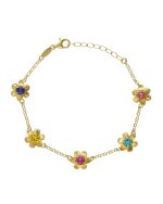 Βραχιόλι από ασήμι 925 με Swarovski πέτρες
