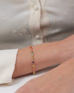 Βραχιόλι από ασήμι 925 με Swarovski πέτρες - Image 2