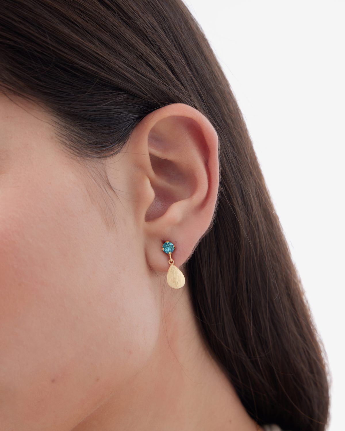 Σκουλαρίκια από ασήμι 925 με Swarovski πέτρες - Image 2