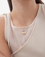 Κολιέ από ασήμι 925 με Swarovski πέτρες - Image 2