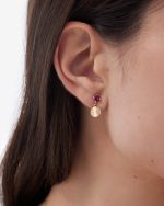 Σκουλαρίκια από ασήμι 925 με Swarovski πέτρες - Image 2