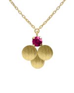 Κολιέ από ασήμι 925 με Swarovski πέτρες
