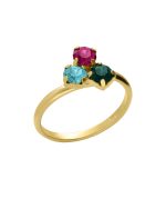 Δαχτυλίδι από ασήμι 925 με Swarovski πέτρες
