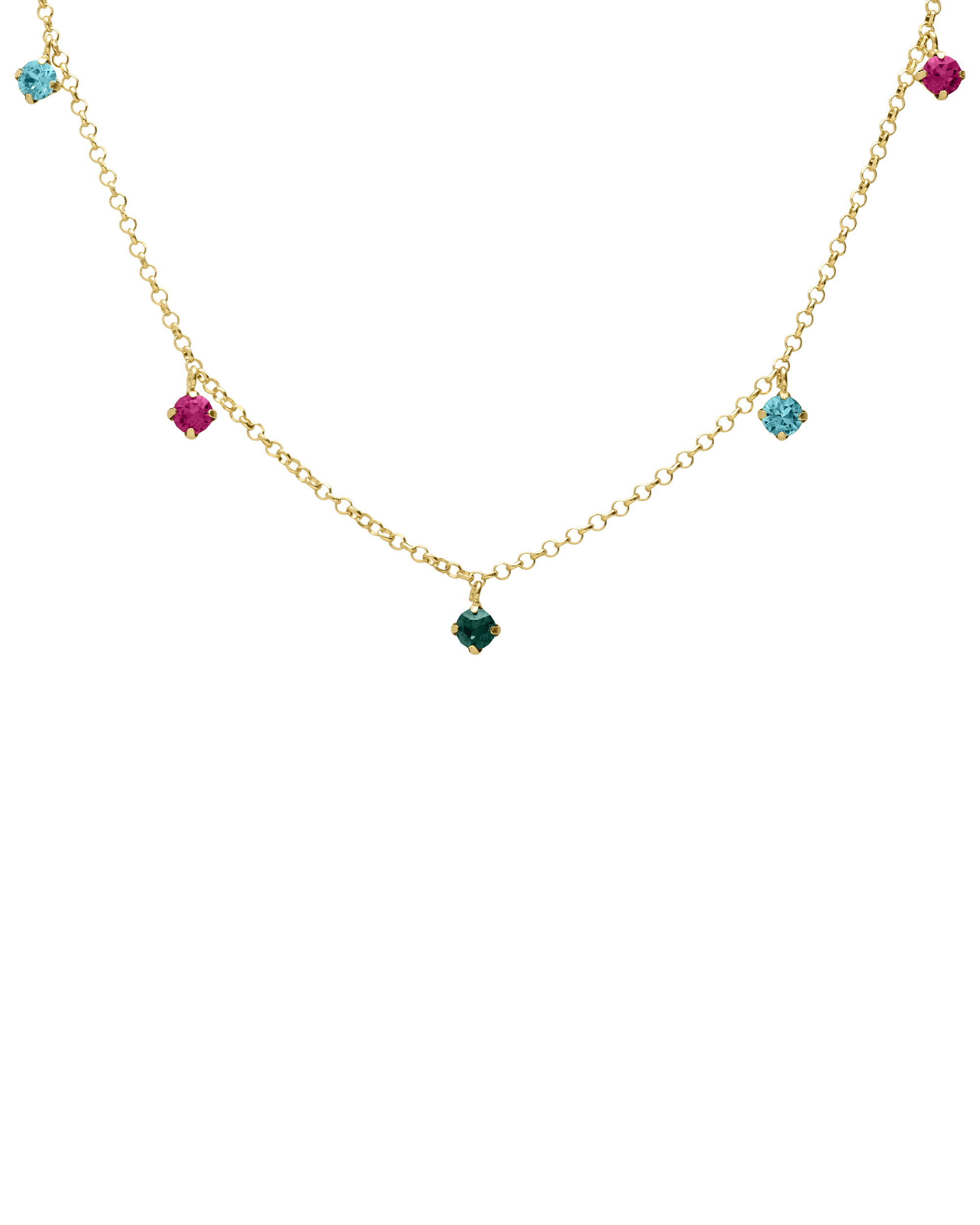 Κολιέ από ασήμι 925 με Swarovski πέτρες