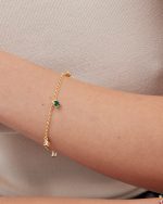 Βραχιόλι από ασήμι 925 με Swarovski πέτρες - Image 2