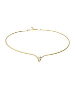 Choker από ασήμι 925 με μαργαριτάρι