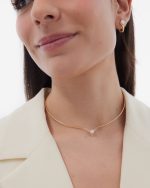 Choker από ασήμι 925 με μαργαριτάρι - Image 2